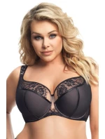 Polovyztužená dámská podprsenka ALICANTE K647 Černá Polovyztužená dámská podprsenka ALICANTE K647 Černá