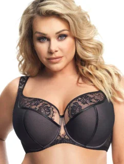 Polovyztužená dámská podprsenka ALICANTE K647 Černá