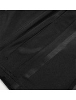 Černá dámská mikina s nízkým stojáčkem (HH020-01)