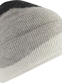Beechfield B 532 Pletená čepice "Soft Wave" 53.0532 black/light grey/soft white