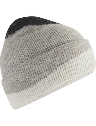 Beechfield B 532 Pletená čepice "Soft Wave" 53.0532 black/light grey/soft white