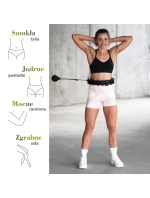 HULA HOP SET HHW12 ČERNÝ S VÝSTUPKY A ZÁVAŽÍMI HMS + OPASEK BR163 ČERNÝ PLUS SIZE HULA HOP SET HHW12 ČERNÝ S VÝSTUPKY A ZÁVAŽÍMI HMS + OPASEK BR163 ČERNÝ PLUS SIZE