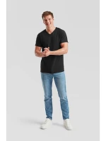 Fruit of the Loom Valueweight V-Neck T Tričko s výstřihem do V 16.1066 white