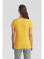 Fruit of the Loom Lady-Fit Valueweight V-Neck T Dámské tričko s výstřihem do V 16.1398 heather grey Fruit of the Loom Lady-Fit Valueweight V-Neck T Dámské tričko s výstřihem do V 16.1398 heather grey