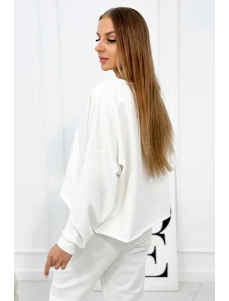 Set 2dílná mikina + kalhoty ecru Set 2dílná mikina + kalhoty ecru