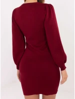 PM SK šaty YIS1063.17 bordó