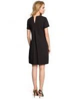 Dámské šaty M309 černé - MOE Dámské šaty M309 černé - MOE