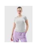 Dámské tričko s logem 4F 4FWSS24TTSHF1163-27M