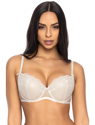 Dámská podprsenka 3546/11 Mariella béžová-bílá - Mat