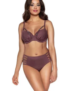 Plavková podprsenka  SK-168/2 hnědá - Ava