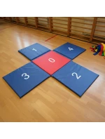 Podložka CROSS 150x150x2 cm skládací SMJ sport MC-02