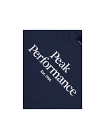 Tričko Peak Performance Jr Original Tee, modré Tričko Peak Performance Jr Original Tee, modré