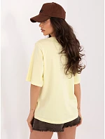 RV TS Tričko A1089.87 světle žluté