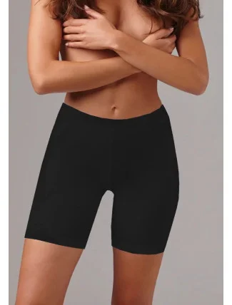 Dámské kalhotky s delší nohavičkou Cinzia černá - Lovelygirl