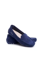 Dámské mokasiny 20PB26 tmavě modré - Step in style