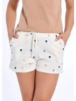 Dámské pyžamové šortky 609/15 smetanové - Cornette