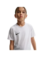 Dětské tričko Nike Dri-Fit Park VIII bílé HV8182 100 Dětské tričko Nike Dri-Fit Park VIII bílé HV8182 100