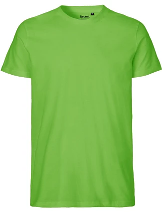 Neutral O 61001 Pánské tričko z bio bavlny 77.6101 lime