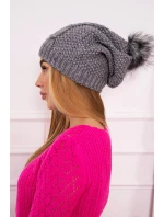 Sandra K210 tmavě šedá fleecová čepice Sandra K210 tmavě šedá fleecová čepice