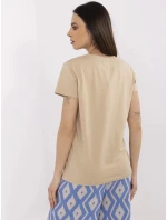 Tričko CLM TS 1639.12 beige