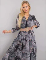 Šaty LC SK 22K 3062 4.17P šedá černá