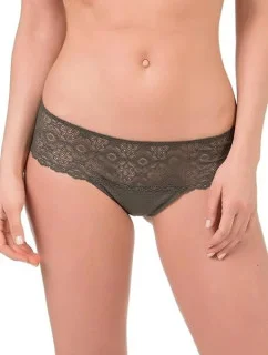 Kalhotky brazilky 20606 khaki zelené - Selmark