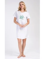 Dámská noční košile s krátkým rukávem Želva