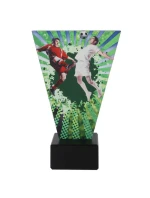 Skleněná fotbalová trofej Triumph