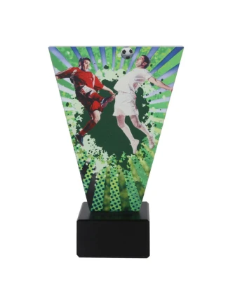 Skleněná fotbalová trofej Triumph