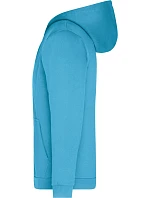 Daiber JN 756 Pánská mikina s kapucí 02.0756 turquoise Daiber JN 756 Pánská mikina s kapucí 02.0756 turquoise