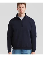 Fruit of the Loom Classic Zip-Neck Sweat Mikina s 1/4 zipem 16.2114 deep navy Fruit of the Loom Classic Zip-Neck Sweat Mikina s 1/4 zipem 16.2114 deep navy