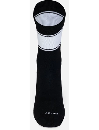 Mr. Socks L 05010 Sportovní ponožky "Ballersocks Light" 88.5010 black/white