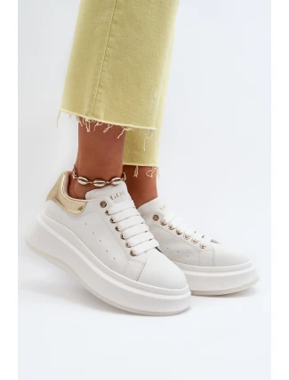 Dámské kožené tenisky GOE NN2N4031 Bílé