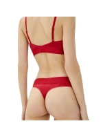 Dámská nevyztužená podprsenka Gloss Unlined Triangle QF6664E-XMK - Calvin Klein Dámská nevyztužená podprsenka Gloss Unlined Triangle QF6664E-XMK - Calvin Klein