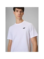 Pánské hladké tričko 4F 4FRMM00TTSHM4192-10S