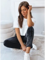 Dámské tepláky BRENDA tmavě šedé FashionStreet UY1755