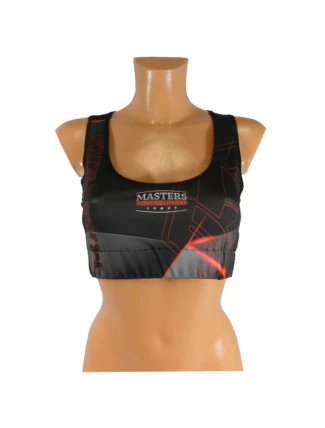 Krátký top MFC MASTERS "MSTRS-BLACK" M