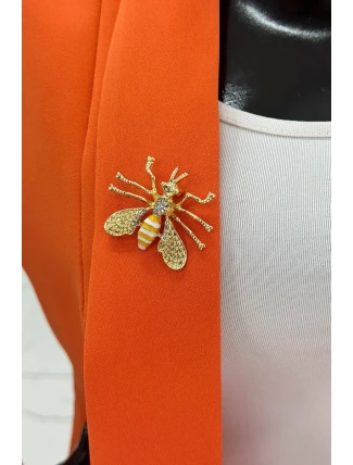 Brož včela A-2-21-9 bílý Brož včela A-2-21-9 bílý