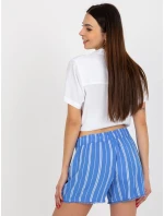 Dámské šortky D73770M61531KG modré - FPrice