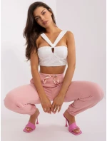 EM DR HS 21 tepláky 549.37 světle růžová EM DR HS 21 tepláky 549.37 světle růžová