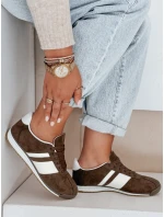 FashionStreet hnědé dámské tenisky ZY1049