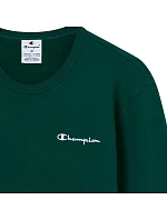 Pánská mikina Champion Crewneck Sweatshirt green 221792 GS584 pánské