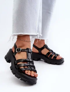 ZAXY Dámské sandály černé