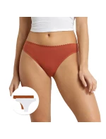 Dámská tanga 2 ks DIM BODY TOUCH THONG 2 ks - BELLINDA - cihlová