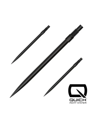 Brány QUICK POINT Černé hroty