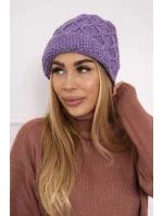 Roma Bis fleecová čepice K235 fialová