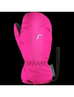 Reusch Olly R-TEX® XT Mitten dětské nepromokavé zateplené jednoprsté lyžařské rukavice na suchý zip růžové (61/85/588/3350)