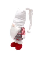 TRPASLÍK NA TELESKOPICKÝCH NOHÁCH BÍLÝ 80-115CM