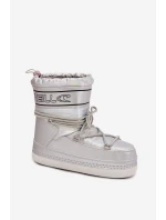 Dámské sněhule s šněrováním O'NEILL LISA WOMEN HIGH 90253012.99S Stříbrné