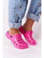 Dámské Nazouváky Růžové Pěnové Crocsy EVA